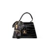 Croco Royal Black