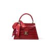 Croco red velvet
